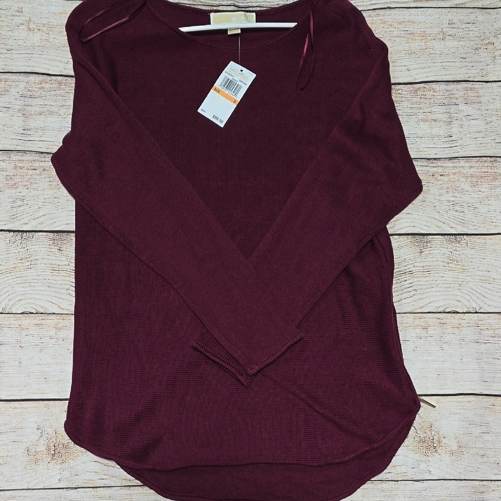 Michael Kors Burgundy Sweater